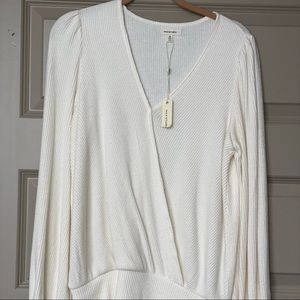 NWT Max Studio Ivory Sweater